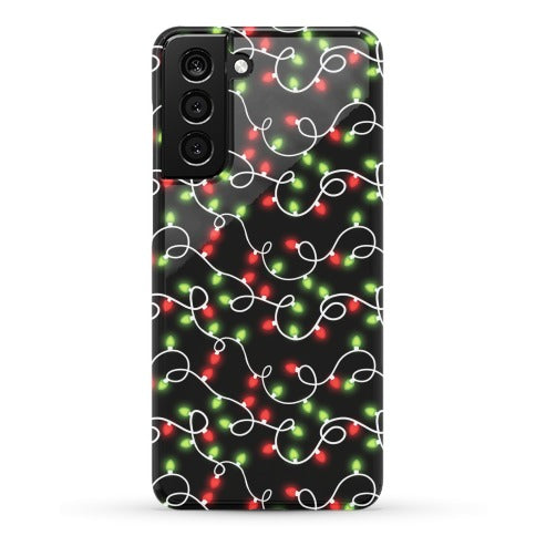 Christmas Lights Pattern Phone Case